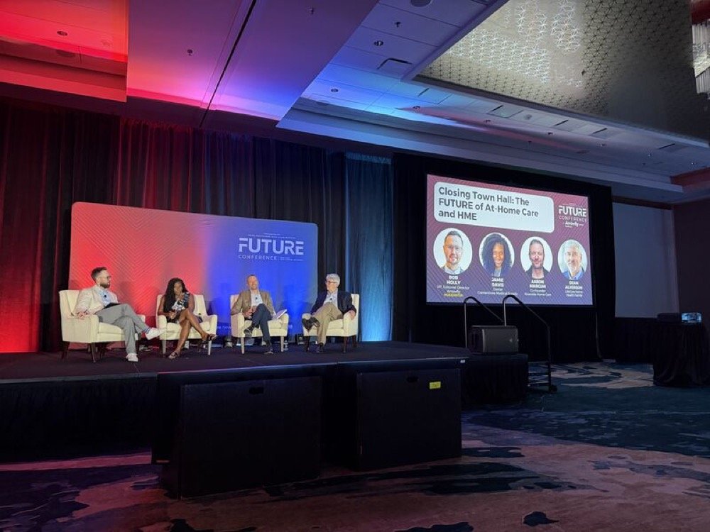 Jamie Davis on the closing town hall panel at the FUTURE Conference